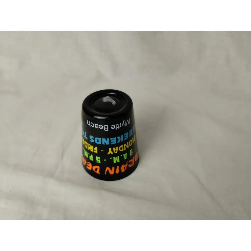 Myrtle Beach Collectible Shot Glass - Brain Dead Shotglass